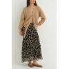 image:imageCHARTOU Women Cardigan Sweater 2025 Fall Outfits Button Down Open Front Oversized Slouchy Knit OuterwearKhaki