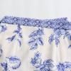 image:imageCHARTOU Women Summer Floral Wrap Mini Skirt Boho Tie Side High Waist Beach Short Skirts Vacation OutfitsBlue