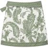 image:imageCHARTOU Women Summer Floral Wrap Mini Skirt Boho Tie Side High Waist Beach Short Skirts Vacation OutfitsGreen
