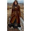 image:imageCHARTOU Long Wool Coat for Women Winter Elegant Double Breast Trench Pea Coat OvercoatsCaramel