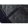 image:imageCHARTOU Mens Thicken 1 Button Quilted Peacoat Windproof Wool Coat OvercoatNavy