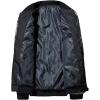 image:imageCHARTOU Mens Winter Thicken Zip Up Windproof Quilted Coat Bomber Jacket OvercoatBlack