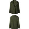 image:imageCHARTOU Women Oversized Fluffy Sherpa Fleece Jacket Teddy Bear Coat Winter Warm Faux Shearling OvercoatArmy Green