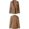 image:imageCHARTOU Women Oversized Fluffy Sherpa Fleece Jacket Teddy Bear Coat Winter Warm Faux Shearling OvercoatCamel