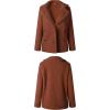 image:imageCHARTOU Women Oversized Fluffy Sherpa Fleece Jacket Teddy Bear Coat Winter Warm Faux Shearling OvercoatCaramel