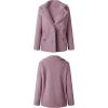 image:imageCHARTOU Women Oversized Fluffy Sherpa Fleece Jacket Teddy Bear Coat Winter Warm Faux Shearling OvercoatPink Purple