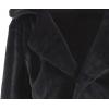image:imageCHARTOU Women Winter Faux Fur Coat Fuzzy Sherpa Fleece Jacket Open Front Teddy Bear Coat Overcoat XXLargeBlack