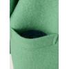 image:imageCHARTOU Womens Long Wool Coats Winter Thick Single Breasted Overcoat Back Slit Lapel Trench PeacoatEmerald Green