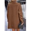 image:imageFuzzy Sherpa Fleece Jacket Women Winter Coat Lapel Warm Trench Coat Teddy Button Down Sherpa CoatCaramel
