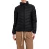 image:imageCHARTOU Women Puffer Jacket Lightweight Winter Coat Casual Full Zip Down Jacket Parka Insulated Jacket OvercoatBlack