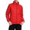 image:imageCHARTOU Women Puffer Jacket Lightweight Winter Coat Casual Full Zip Down Jacket Parka Insulated Jacket OvercoatRed