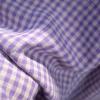 image:imageCHARTOU Plaid Barrel Pants for Women Summer Drawstring Cotton Linen Wide Leg Beach Travel Vacation PantsPurple