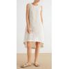 image:imageCHARTOU Women Causal Loose Fit Dresses Summer Cotton Linen HiLow Sleeveless Tank DressLinen