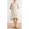 image:imageCHARTOU Women Causal Loose Fit Dresses Summer Cotton Linen HiLow Sleeveless Tank DressLinen