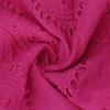 image:imageCHARTOU Women Summer Eyelet Dress Cotton V Neck Embroidery Dress Short Boho Dress Lace Flowy Swing DressRosy