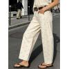 image:imageCHARTOU Women Polka Dot Barrel Jeans Baggy Y2k Denim Wide Leg Pants Boyfriend Mid Rise Ankle Jean SweatpantsPink