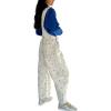 image:imageCHARTOU Y2k Polka Dot Barrel Jeans Overalls for Women Baggy Denim Jumpsuit Cargo Wide Leg Pants with PocketsPink