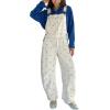 image:imageCHARTOU Y2k Polka Dot Barrel Jeans Overalls for Women Baggy Denim Jumpsuit Cargo Wide Leg Pants with PocketsPink