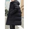 image:imageCHARTOU Mens Winter Thermal Hooded Quilted Parka Waterproof Anorak Puffer Jacket OvercoatBlack