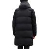 image:imageCHARTOU Mens Winter Thermal Hooded Quilted Parka Waterproof Anorak Puffer Jacket OvercoatBlack