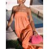 image:imageCHARTOU Woman Summer Spaghetti Straps Loose Maxi Long Holiday Beach Dress with PocketsOrange