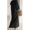 image:imageCHARTOU Lightweight Sweatshirt Maxi Dresses for Women Loose Fit Tee Shirt Long Shift DressGrey