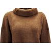 image:imageCHARTOU Women Chunky Turtleneck Waffle Knit Sweater Top Pullover Knitted Long Sleeve Jumper OversizedKhaki