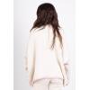 image:imageCHARTOU Women Oversized Color Block Open Front Cardigan Sweater Fall Winter Sweater TopsBeige