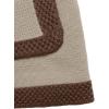 image:imageCHARTOU Women Contrast Trim Crop Cardigan Sweaters Fall Elegant Dressy Sweater CoatKhaki