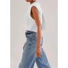 image:imageCHARTOU Women Sleeveless Open Back Sweater Vest Knit Top Crop Summer Y2k Tie Knitted Sweater TankWhite
