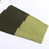 image:imageCHARTOU Womens Fall Fashion Color Block Side Slit Asymmetrical Striped Crewneck Pullover SweaterGreen