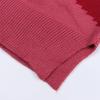 image:imageCHARTOU Womens Fall Fashion Color Block Side Slit Asymmetrical Striped Crewneck Pullover SweaterPink