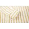 image:imageCHARTOU Womens Striped Shirt Dress Long Sleeve Casual Summer Dresses Button Down Belted Midi Dress with PocketsYellow