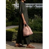 image:imageCHARTOU Women Linen Button Down Wide Leg Jumpsuit Peter Pan Collar 34 Sleeve Beach Palazzo Baggy OverallsBlack