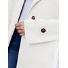 image:imageCHARTOU Womens Long Sweater Blazer Jacket Lightweight 1 Button Warm Knit Fall Winter CoatWhite