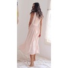 image:imageCHARTOU Summer Dresses for Women Sleeveless Pleated Midi Dress Tie Waist Casual Summer Sundress with PocketsPink