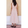 image:imageCHARTOU Summer Dresses for Women Sleeveless Pleated Midi Dress Tie Waist Casual Summer Sundress with PocketsPink