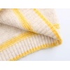 image:imageCHARTOU Women Cozy Color Block Striped Cardigan Sweater Button Up Lapel Collar Fall Sweater CoatYellow