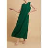 image:imageCHARTOU Summer Linen Maxi Dress Casual Shift Sleeveless Tank Sundress Beach Dresses with PocketsGreen
