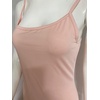 image:imageCHARTOU Womens Stretchy Spaghetti Straps High Slit Irregular Ruffled Bodycon Midi Long Mermaid DressPink