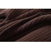 image:imageCHARTOU Women Cardigan Sweater Button Down Rolled Chunky Knit Slouchy Cardigan CoatBrown