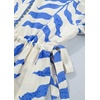 image:imageCHARTOU Women Button Down Maxi Dress Drawstring Puff Sleeve Shirt Vacation DressesBlue