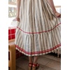 image:imageCHARTOU Women Cotton Shift Shirt Dress Striped Button Flowy Midi Dress with PocketsGrey