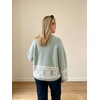 image:imageCHARTOU Women Oversized Chunky Fair Isle Knit Sweater Lantern Sleeve Jumper Loose PulloverMint