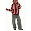 image:imageWomen Striped Half Zip Pullover Sweater Color Block Casual Knit Jumper TopsPink