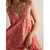 image:imageCHARTOU Women Lace Trim Sheer Baby Mini Slip Dress Sexy Base Layer Summer Beach Coverups Vacation OutfitsWatermelon