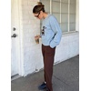 image:imageCHARTOU Women Y2k Knit Sweater Cute Graphic Oversized Pullover Crewneck Fall JumperBlue
