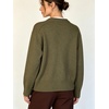 image:imageCHARTOU Women Y2k Knit Sweater Cute Graphic Oversized Pullover Crewneck Fall JumperGreen