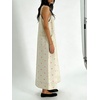 image:imageCHARTOU Polka Dot Denim Overalls Dress for Women Y2k Adjustable Strap Loose Maxi Long Jean DressPink