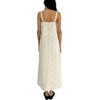 image:imageCHARTOU Polka Dot Denim Overalls Dress for Women Y2k Adjustable Strap Loose Maxi Long Jean DressPink